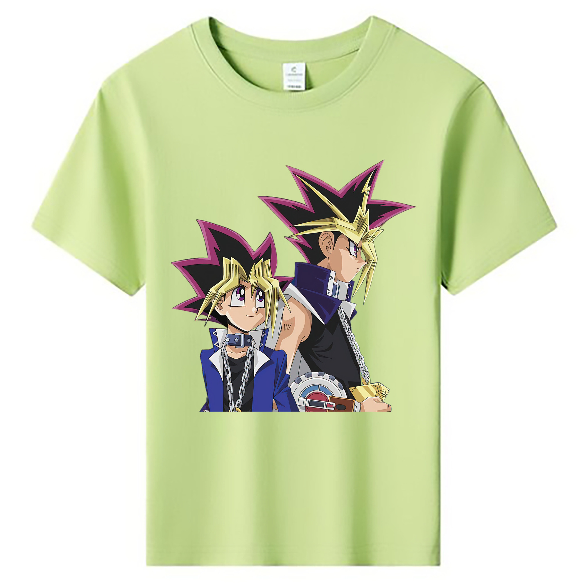 （画像用） 遊☆戯☆王 Yu-Gi-Oh! 綿100％キッズTシャツ（フロントプリント）